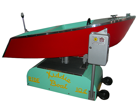 AW - Kiddy Boat Coin Operated Ride
