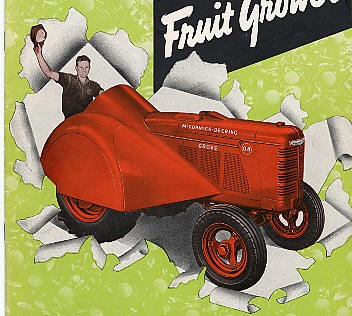 McCormick Deering O4 Orachard Tractor Sales Broucher