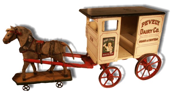 Pevely Milk Wagon Model